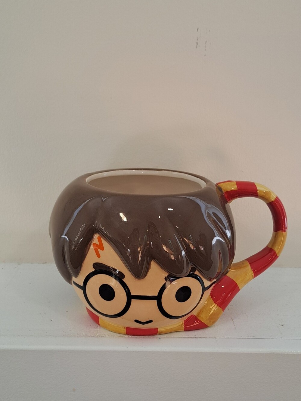 Magical Harry Potter 3D Chibi Hogwarts Gryffindor Ceramic Mug Dark Academia 24oz